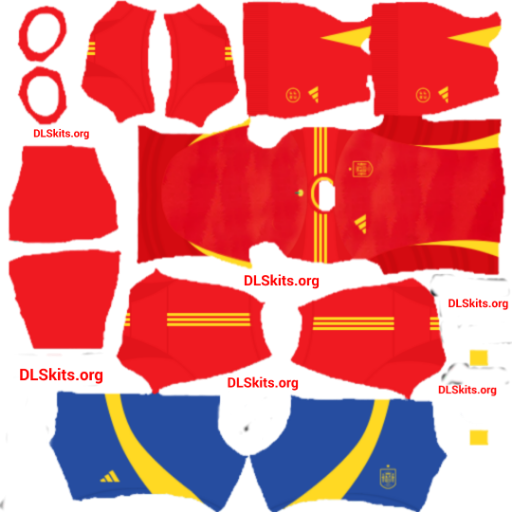 Spain Dream League Soccer 24 Kits 2024/25 Home