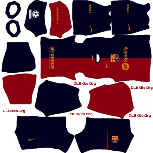 FC Barcelona DLS Kits 24/25 Home Kit