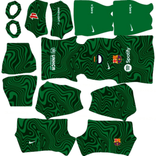 FC Barcelona DLS Goalkeeper Kits 24/25 Away Kit